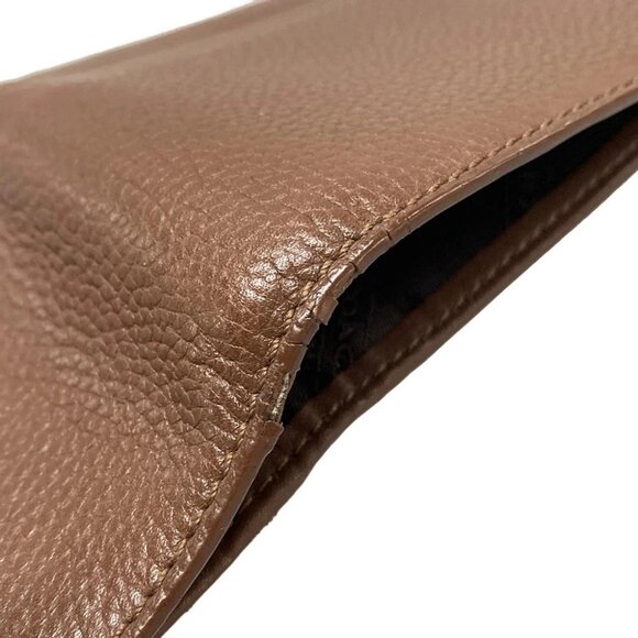 Auth COACH - Brown Leather Bill Holder - Picture 4 of 12